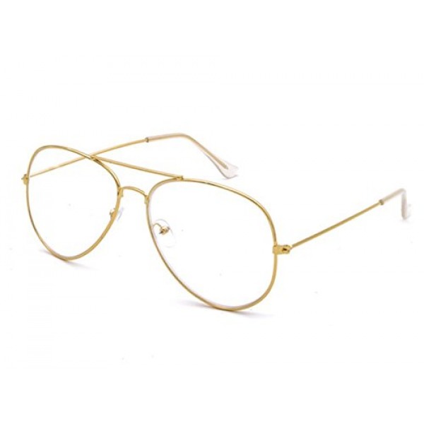 Gold aviator clearance glasses