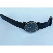 Black Strap watch for men 