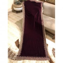 Beautiful Embroidered Velvet Shawl for Ladies in Different colors