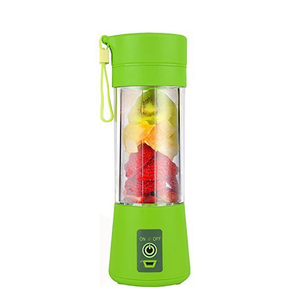 Buy Portable USB Rechargeable Electric Juicer Blender Mixer (380 ml Multicolour) online in