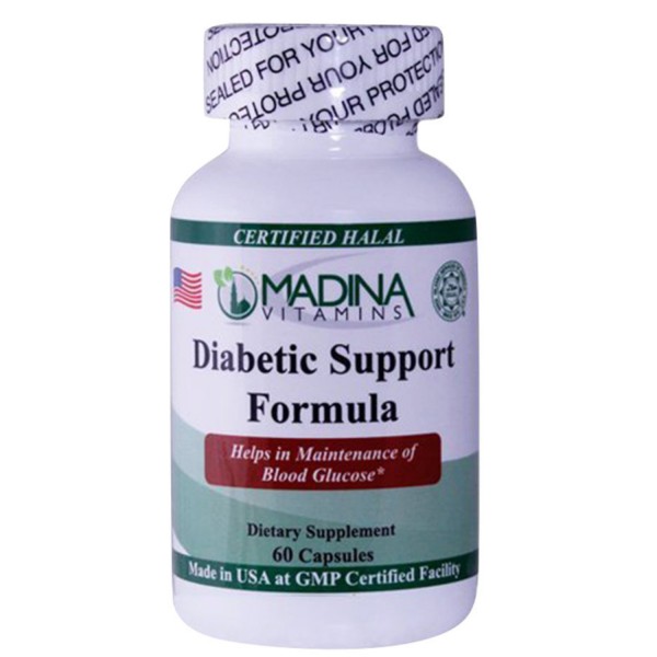 Diabetic Support Vitamins Formula 60 Capsules - Buyon.pk