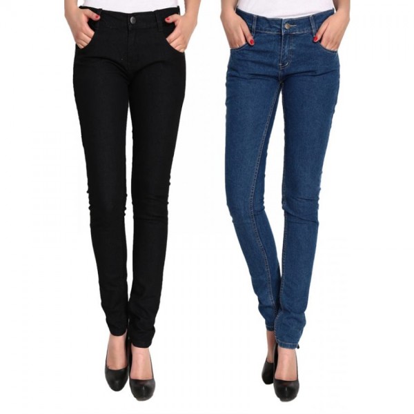 palm stil Roos Pack of 2 Branded Style Ladies Jeans - Buyon.pk