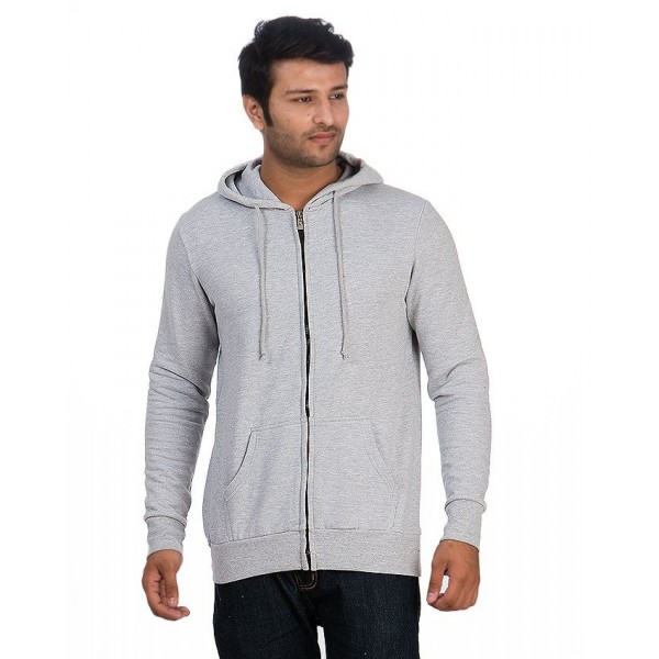 Pack of 02 Hoodies - navy Blue and Heather Grey Colour - Buyon.pk