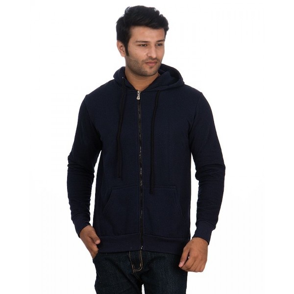 Pack of 02 Hoodies - navy Blue and Heather Grey Colour - Buyon.pk