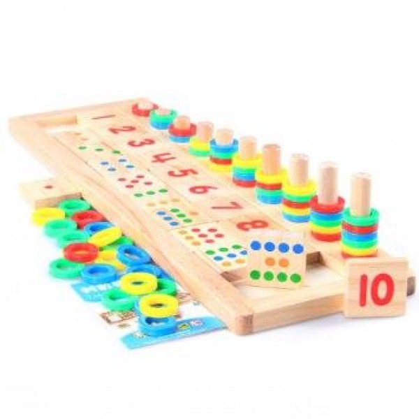 Educational wooden toys - Teaching Board - Buyon.pk