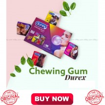 Durex Delay Timing Bubble Gum Chewing Gum For Men - Pack of 8