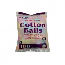 Cotton Balls 100 Pieces For Makeup Remover