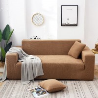 Jersey Sofa Covers-5 Seater (3+1+1)- Standard Size- Cotton Jersey - Washable - Soft and Comfortable