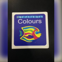 MY FOLD OUT BOOK COLOURS FOR KIDS EARLY LEARNING