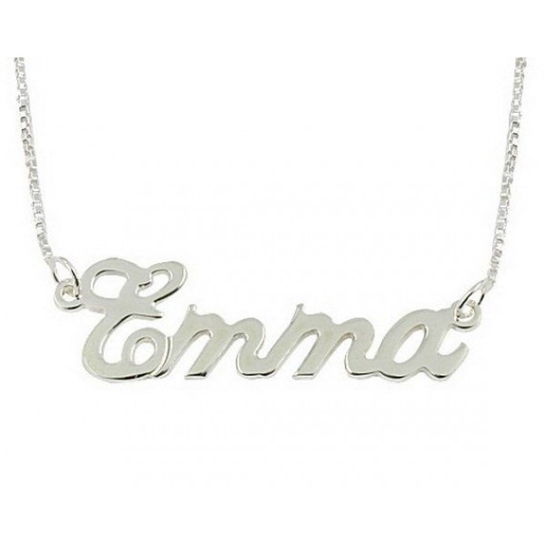 Customized Name Necklace in Golden and Silver - Buyon.pk