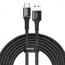 Baseus Halo Data Cable USB for micro 2A 3 meter black CAMGH-E01