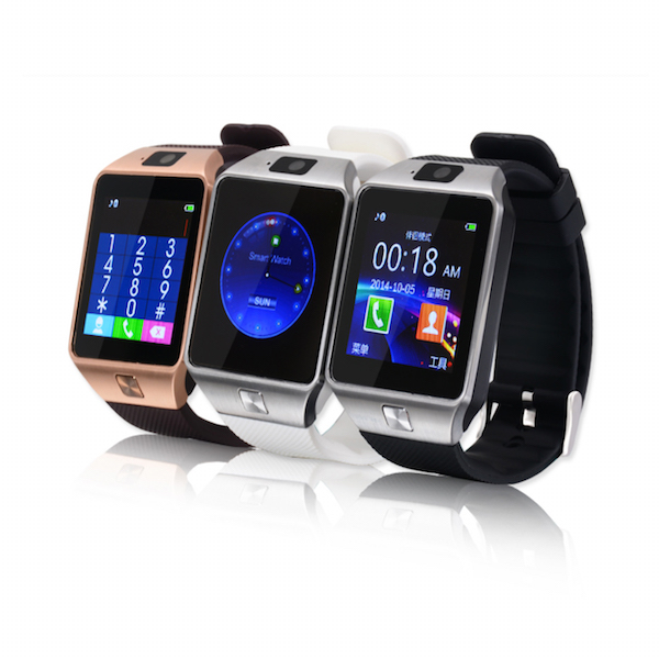 Smart watch sim and memory card supported hot sale