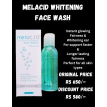 Melacid Whitening Face Wash Instant Fairness