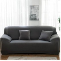 Jumbo Sofa Cover Dark Grey 2 Seater, Great Fit Jumbo Sofa Cover