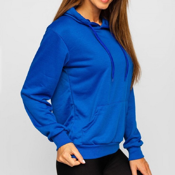 Royal blue sweatshirt discount women's