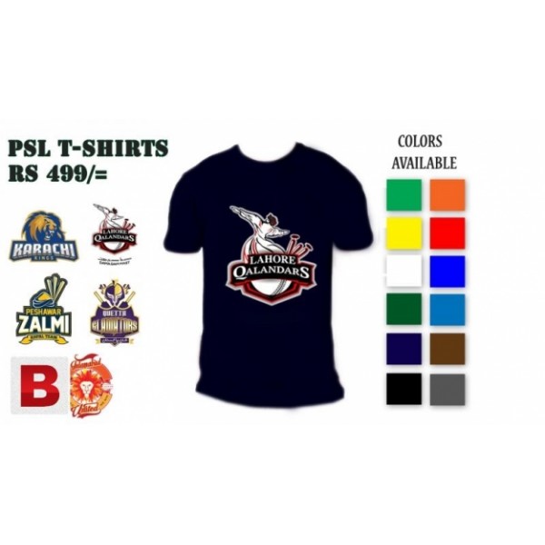 PSL T Shirts With Free Delivery - Buyon.pk