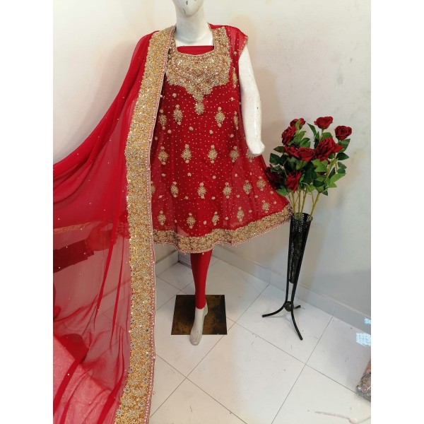 Nakshi work on outlet dress