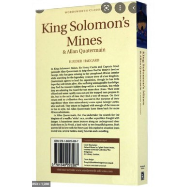 book review of king solomon mines