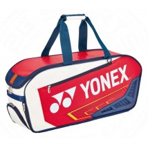 Yonex Expert Tournament 2023 6R Racket Bag - Red/White/Navy Blue