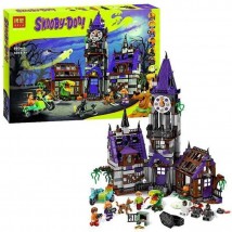 Bela 10432 Scooby Doo Mysterious Ghost House Building Block Toys For Children Compatible Any Bricks Gifts 860pcs