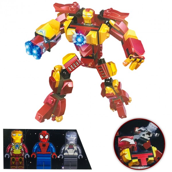 Planet X - Iron Man's Avengers Building Blocks Adventure - 3 Mini Super ...