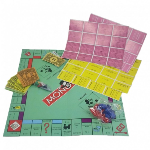 high resolution original monopoly board