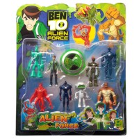 BEN 10 ALIEN FORCE MINIFIGURES SET