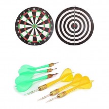 15 inches Dart Board Game - Steel Rim