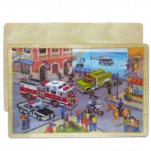 Educational FunBig City Rescue Puzzle