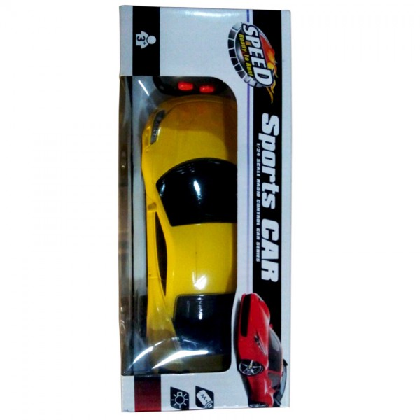 yellow ferrari car toy