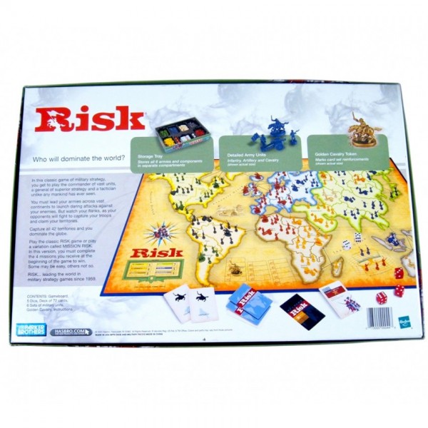 Risk Board Game for Kids and Teenagers - Buyon.pk