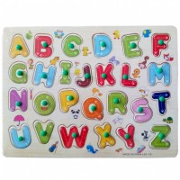 WOODEN PUZZLE LEARNING ALPHABETS