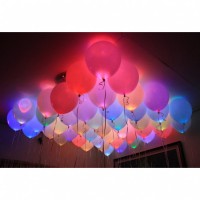 Pack of 5 LED Balloons for Parties