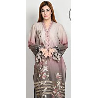 3 pcs Lawn dress for her with Embroidered Front