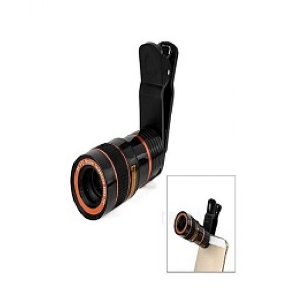 Portable Monocular Telescope 8x18 for Phone HD Zoom Cell Phone Camera  Telescope Optical Lens with Phone Clip - Matrix Store Pakistan