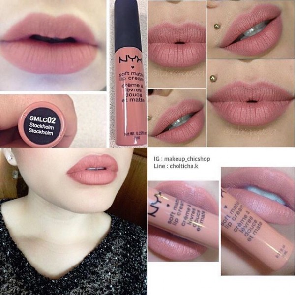 NYX Professional Makeup- Soft - Lipstick Lip Stockholm Matte 02 Cream Liquid