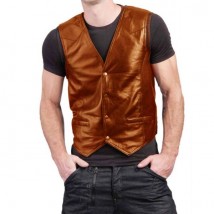 Highstreet Fashion Mustard Men Faux Waist Coat