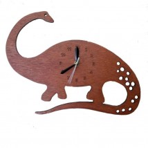 Dinosaur Wall Clock for Kids Room