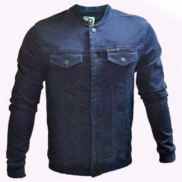 Buy Being Human Stand Collar Denim Jacket - Jackets for Men 24980664 |  Myntra