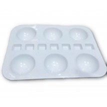 Colour Mixing Pallate Tray Small - White - 1 Piece