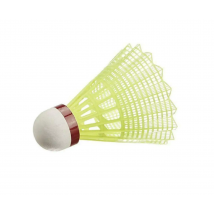 Super Top Quality TRUMP Badminton Nylon Plastic Shuttlecock - Yellow (Slow) - 1 Piece