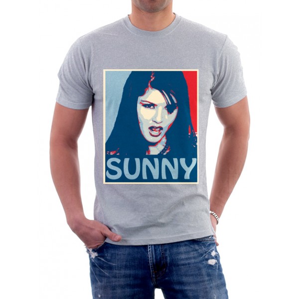 Sunny leone sale printed t shirt