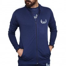 Blue Panel Sports Jacket for Men