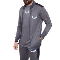 WINGS 3in1 Grey Panel Sports Tracksuits