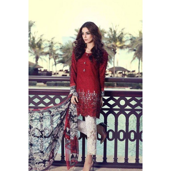 Daman embroidered clearance dress