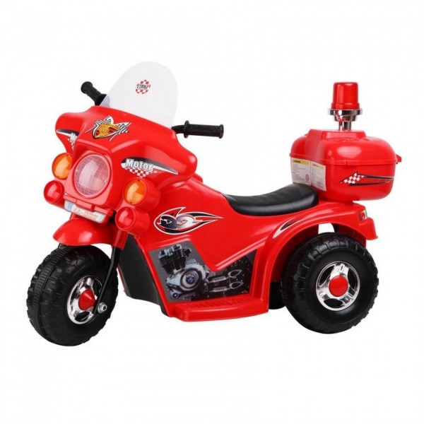 red motorbike toy