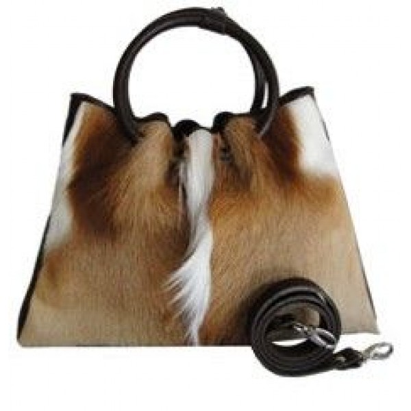 Cowhide Hair On Fur Woman Shoulder Hand Bag Cow Skin - Buyon.pk