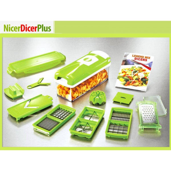 Nicer Dicer Plus By Genius Fruit vegetable Slicer FoodChopper PRO