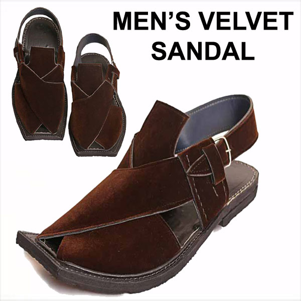 velvet peshawari chappal