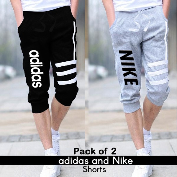 nike and adidas shorts